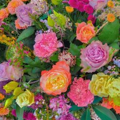 Sarggebinde Nr. 10 von Blumen Weimar in Neu-Ulm